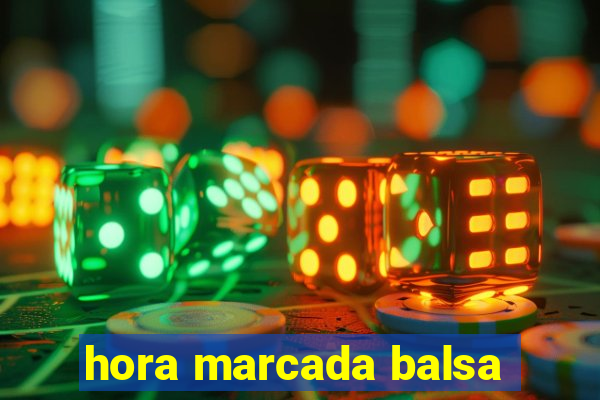 hora marcada balsa